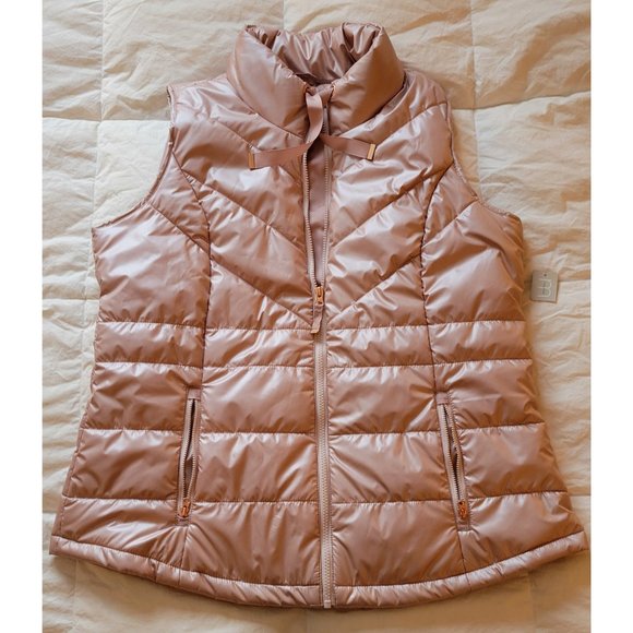 Maurices Jackets & Blazers - Maurices XL Rose Gold Puffer Vest